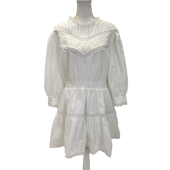 LoveShackFancy x Target Talullah Dress XL White - Picture 15 of 16